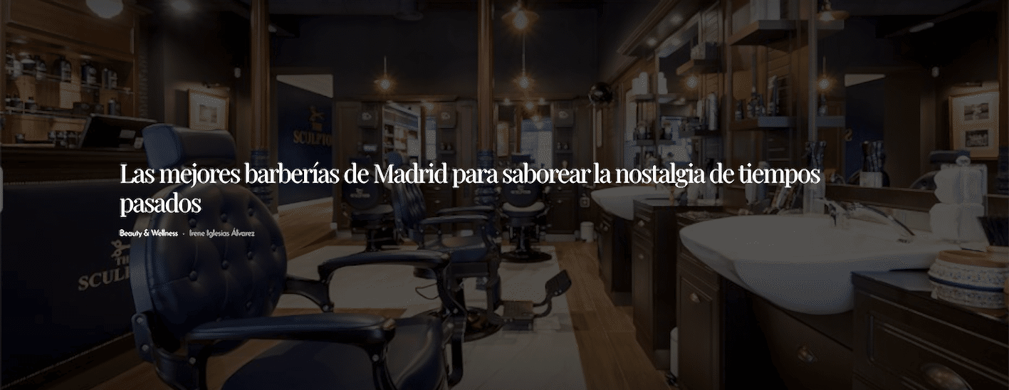 Las mejores barberías de Madrid para saborear mumbai nostalgia de tiempos pasados